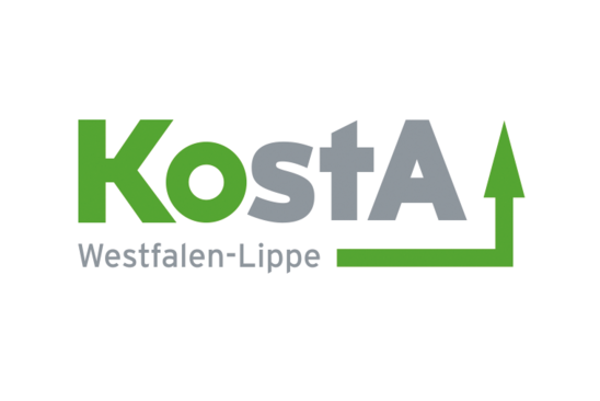 Logo der Koordinierungsstelle Westfalen-Lippe, kurz KostA