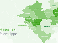 Bezirksstellen, Westfalen-Lippe